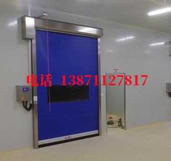 红花岗拉链密封快速卷帘门